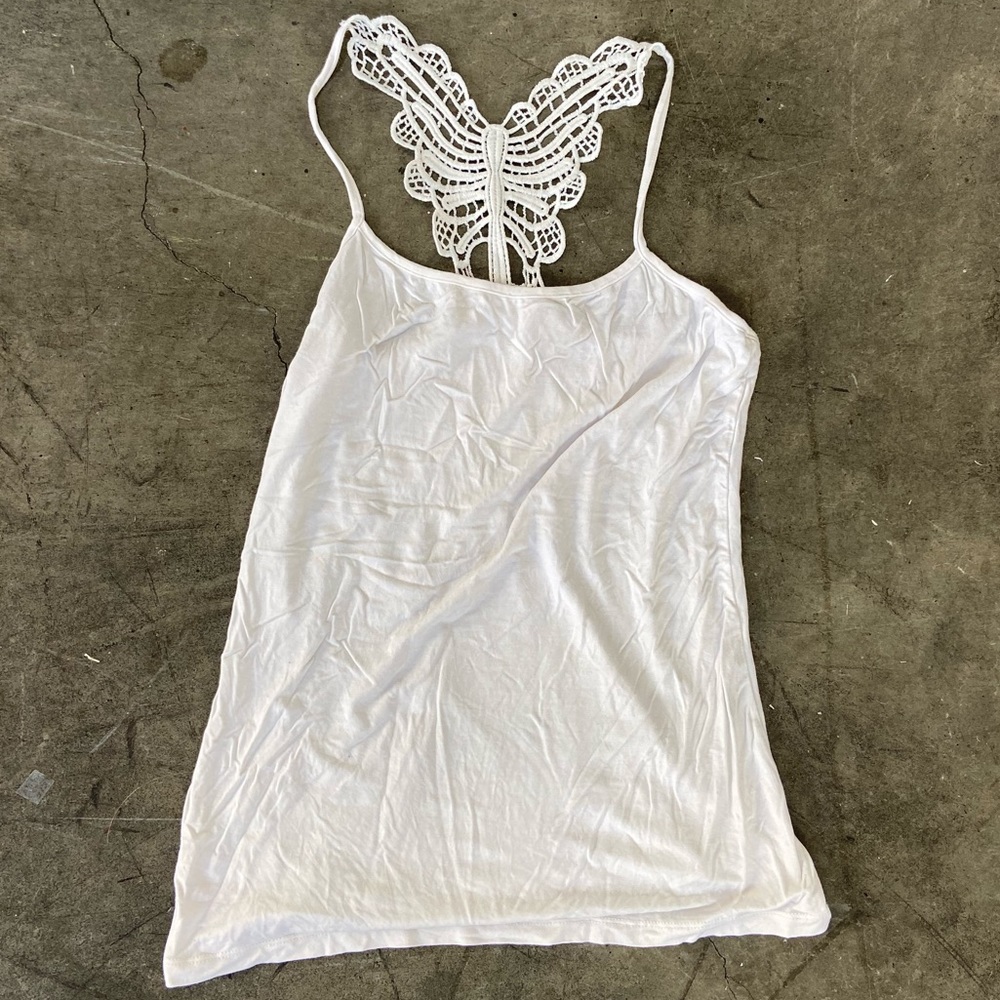 Pure White Camisole Tank Top